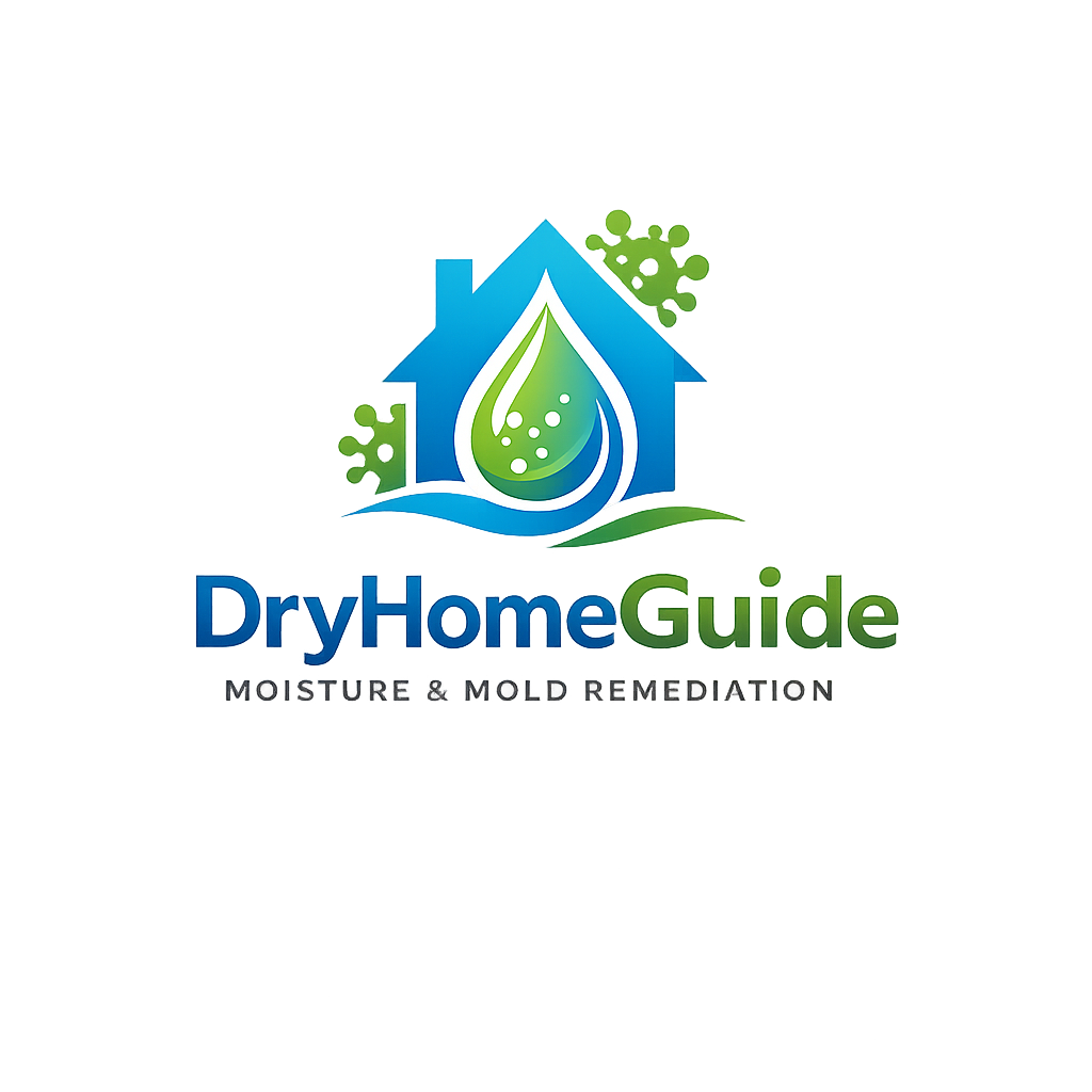 DryHomeGuide logo – moisture and mold remediation guides and product reviews
